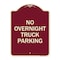 Signmission No Overnight Truck Parking Heavy-Gauge Aluminum Architectural Sign, 24" x 18", BU-1824-23822 A-DES-BU-1824-23822 - alternate 1